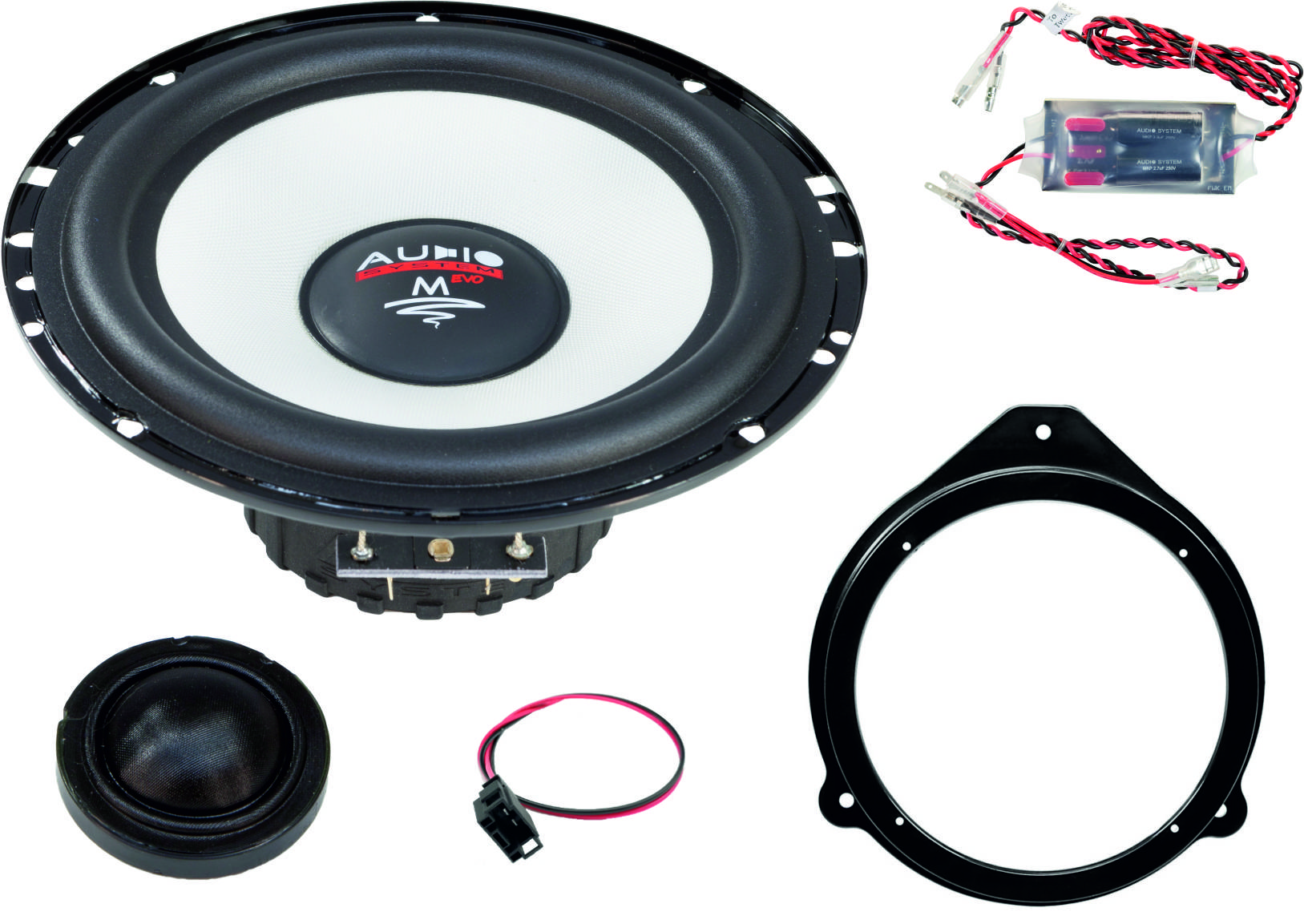 MFIT Audi R8 42 evo2  pasklare 165 mm 2-weg composet - Mfit audi r8 42 evo2 - MFIT AUDI R8 42 EVO2