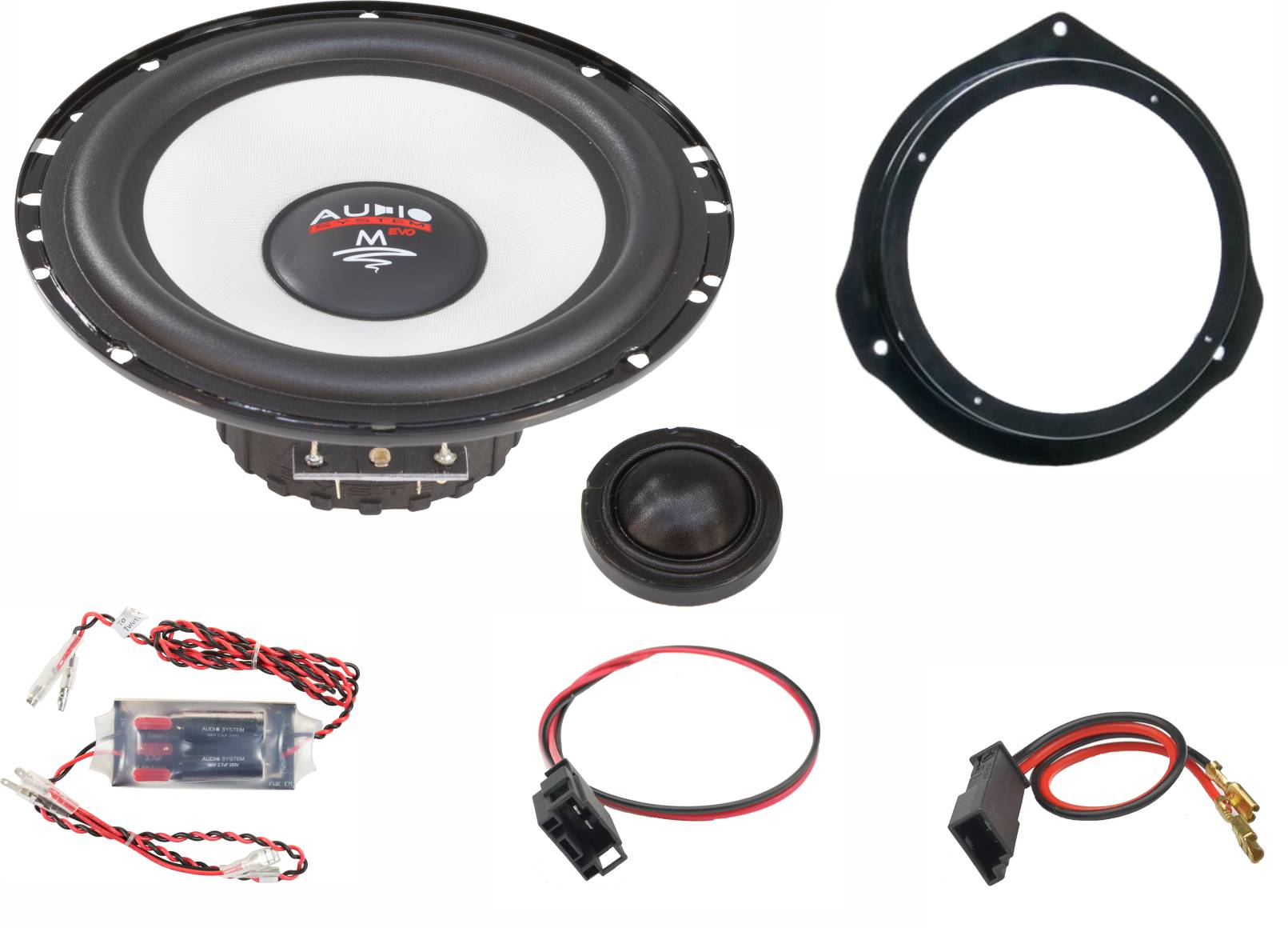 MFIT Mercedes C-klasse 204 pasklare 165 mm 2-weg composet - Mfit mercedes c class w204 evo2 - MFIT C-KLASSE W204