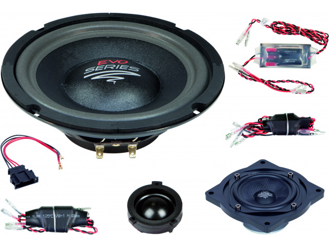 MFIT SERIE 200 mm 3-Way Special Front Volkswagen Golf 5 2003-2009 Compo Systeem - Mfit vw golf 5 evo2 640x480 - MFIT VW GOLF 5 EVO 2