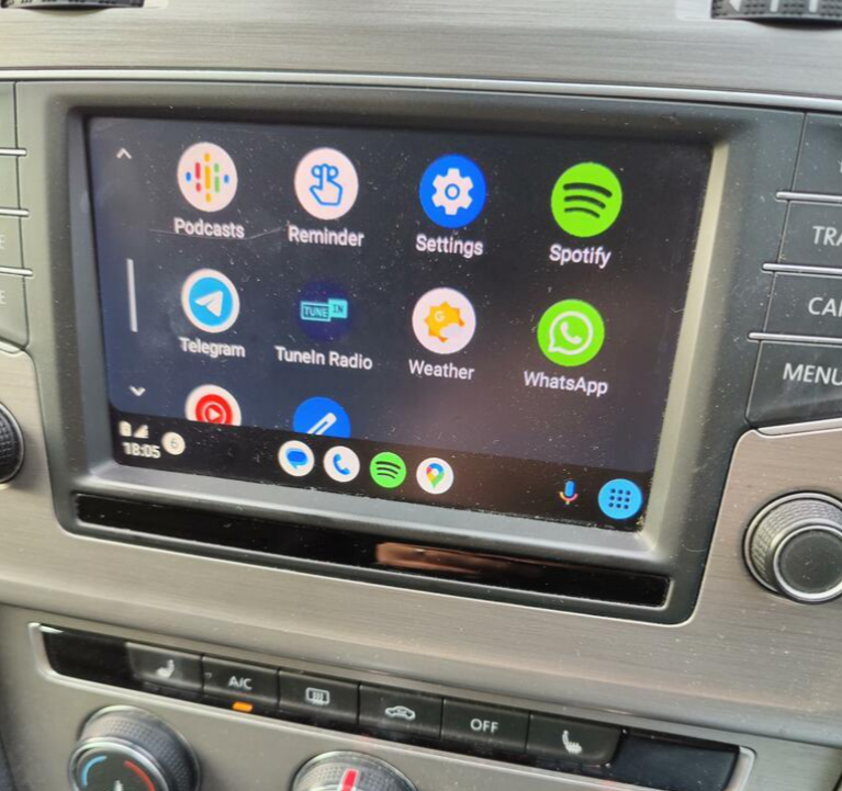 Volkswagen/Skoda/Seat MIB/MIB2 7/8.8" draadloos Apple carplay/Android auto uitbreiding - Mib vw apple5 - WITCP4032VW