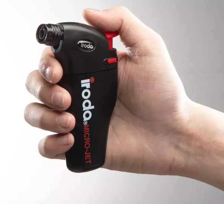 Iroda MJ-300 compacte microjet aansteker met micro vlam, voor oa solderen en krimpen - Mj 300 1 - MJ-300