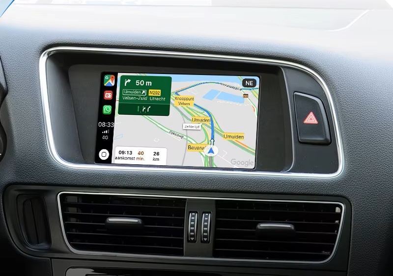 Audi NO MMI 2G 6.5" draadloos Apple carplay/Android auto uitbreiding - No mmi2g - WITCP4026