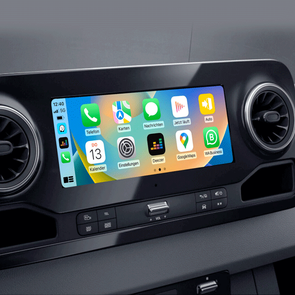 Mercedes NTG6 - 10.25/12.3" draadloos Apple carplay/Android auto uitbreiding - Ntg6 - WITCP1008