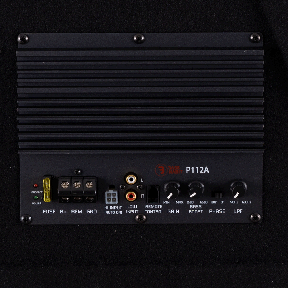 BASS HABIT Play 12" Amplified Enclosure, vented - P112a 04 - PL112A