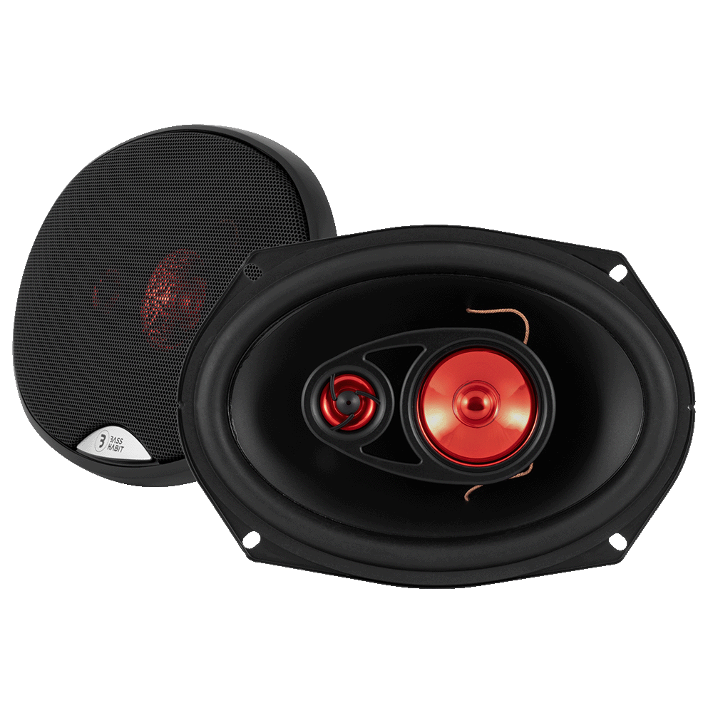 BASS HABIT PLAY 6x9" 3-way speaker - P690 pair - P690