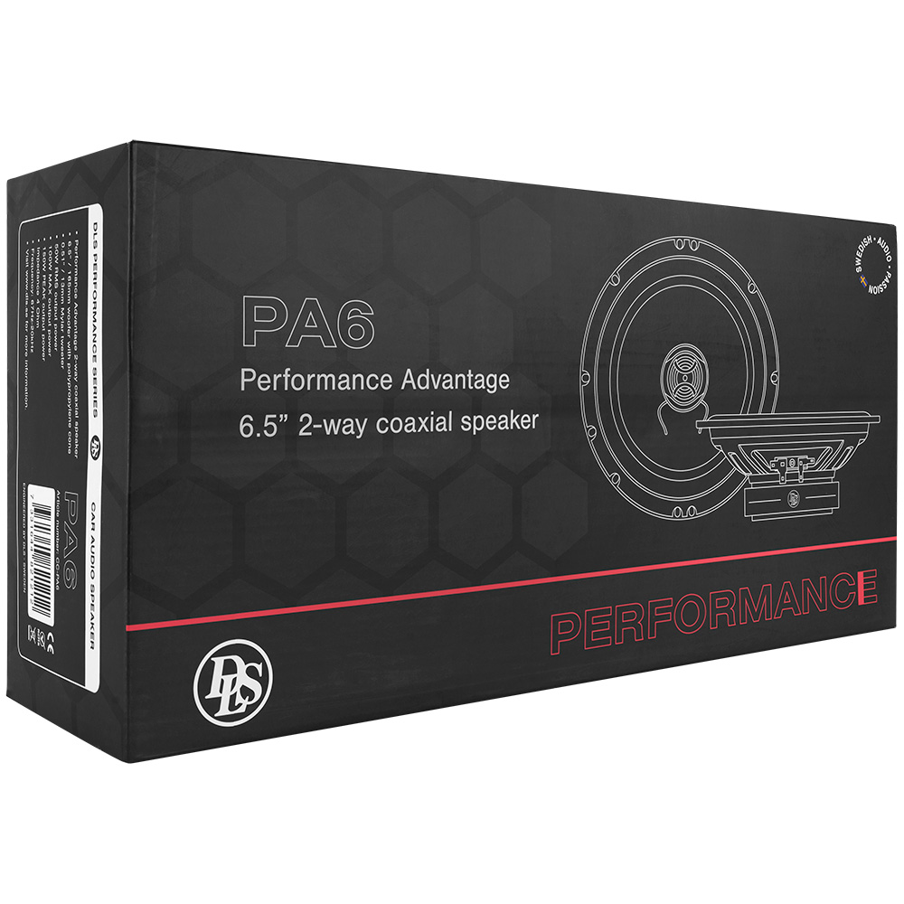 DLS 6,5"/165mm Performance coaxiaal speaker  - Pa6 7 - 610PA6