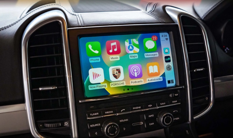 Porsche PCM3.1  7" draadloos Apple carplay/Android auto uitbreiding - Pcm31 apple - WITCP4042