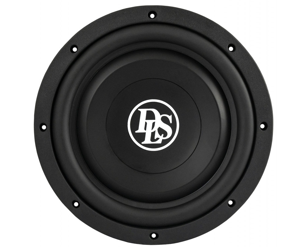10" pasklare subwoofer kist voor Scania CR20 met DLS PS10 400W RMS, 4Ohm  - Ps10 front - SE10SCPS10