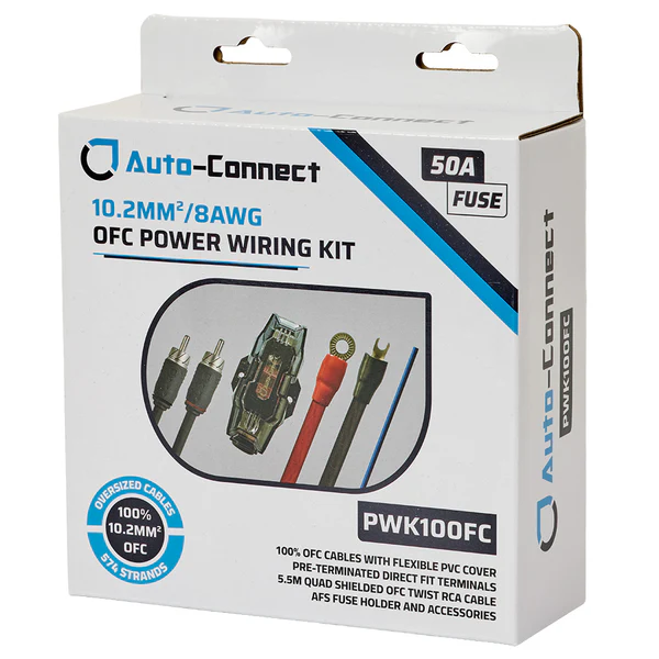 Auto-Connect OFC Wiring Kit 10.2 mm&sup2; - Pwk10ofc 1 - 720PWK10OFC