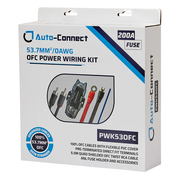 Auto-Connect OFC Wiring Kit 53.7 mm&sup2; - Pwk53ofc 1 - 720PWK53OFC