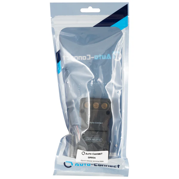 Quick release terminal, max 80A, tot 10mm2 kabel - Qr80a 2 - 720L2QR10