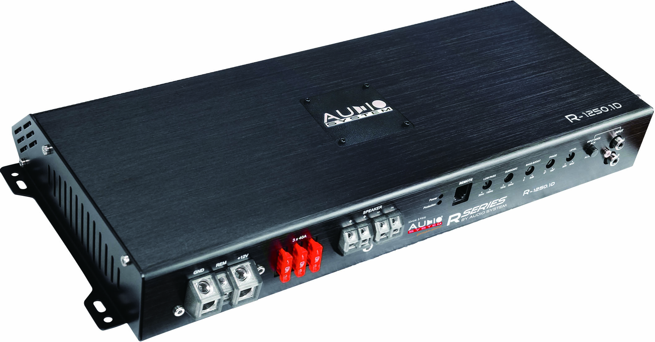 RADION-SERIE 1-Channel Power Versterker. 24Volt - R 1250 - R-1250.1D 24V