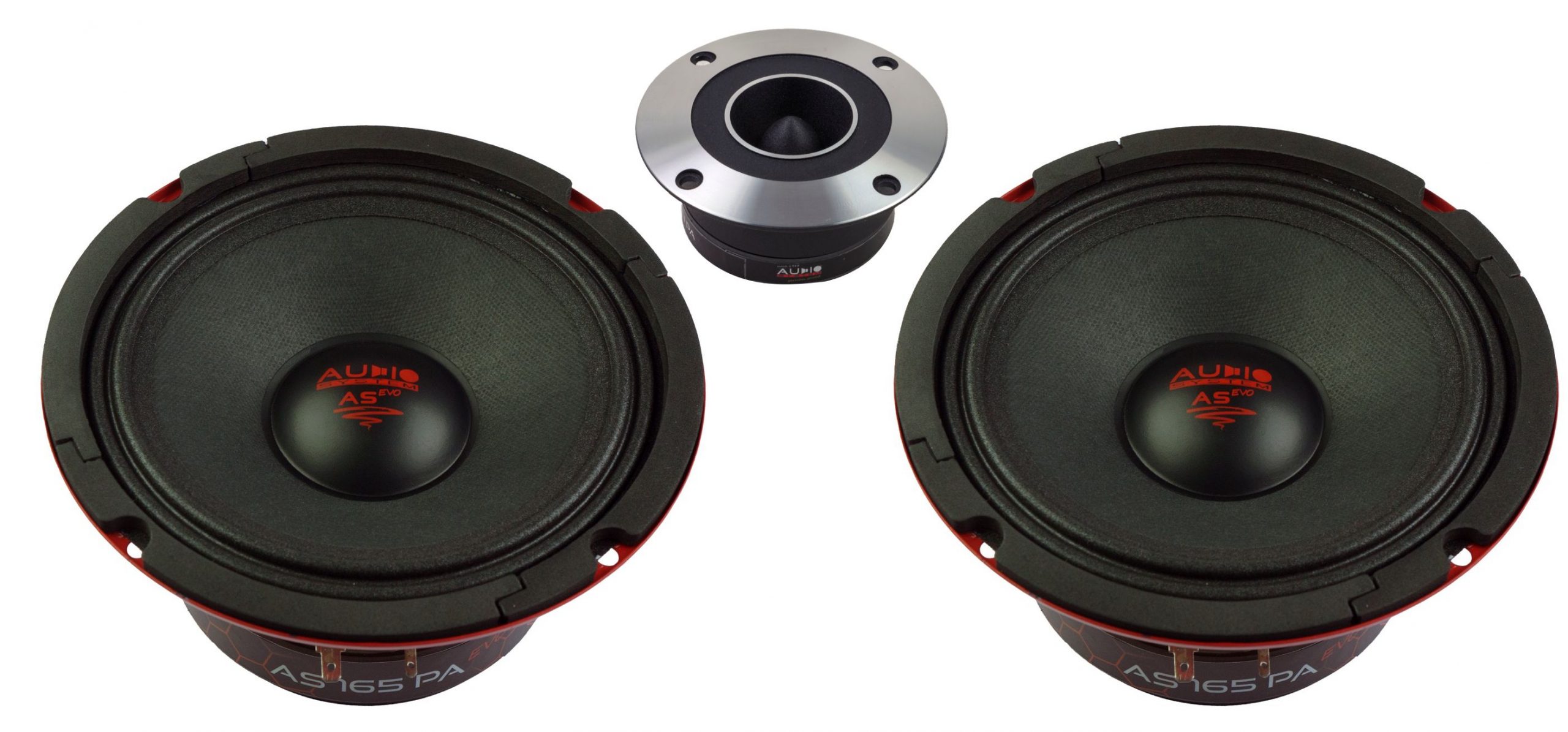 RADION-SERIES 2-Weg dubbel Systeem. 165mm 2-weg PURE DYNAMIC Composet. - R 165 4 pa evo scaled - R165-4 PA EVO