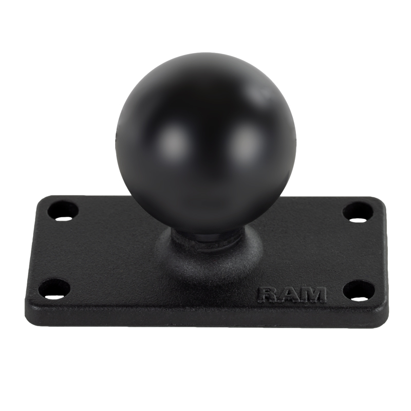 RAM BASE 1.5" X 3" W/ 1" BALL - Ram 202u 153 - RAM-B-202U-153