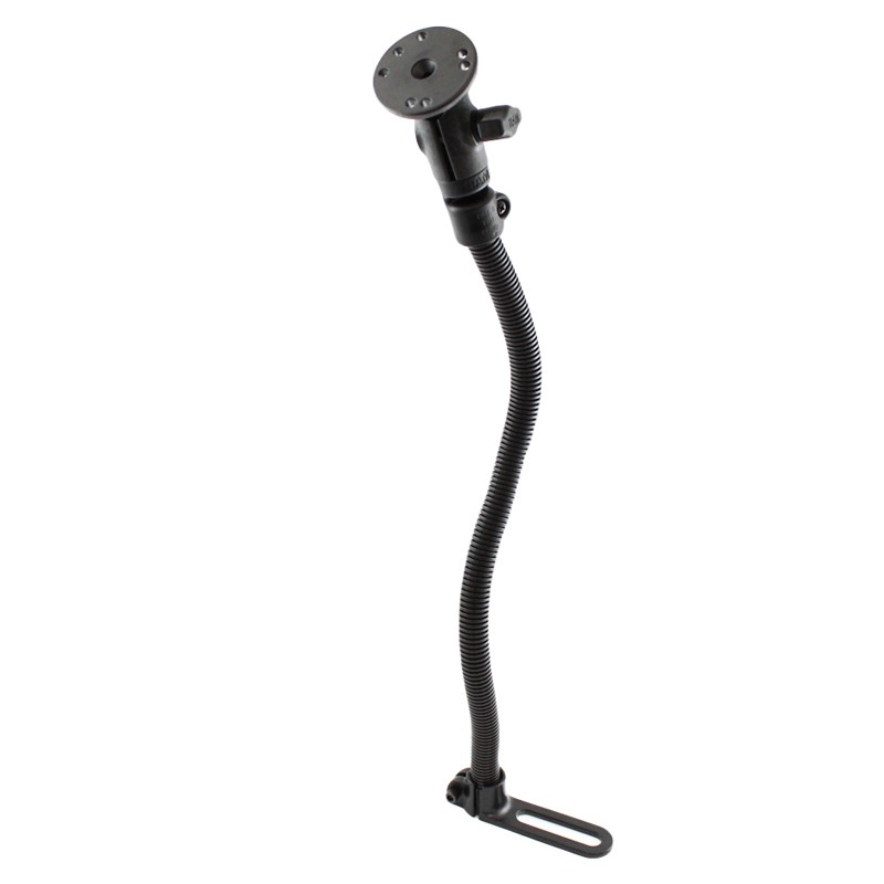 RAM&reg; Pod&trade; I Vehicle Mount with 18" Aluminum Rod and Round Plate - Ram b 316 1 202u - RAM-B-316-1-202U