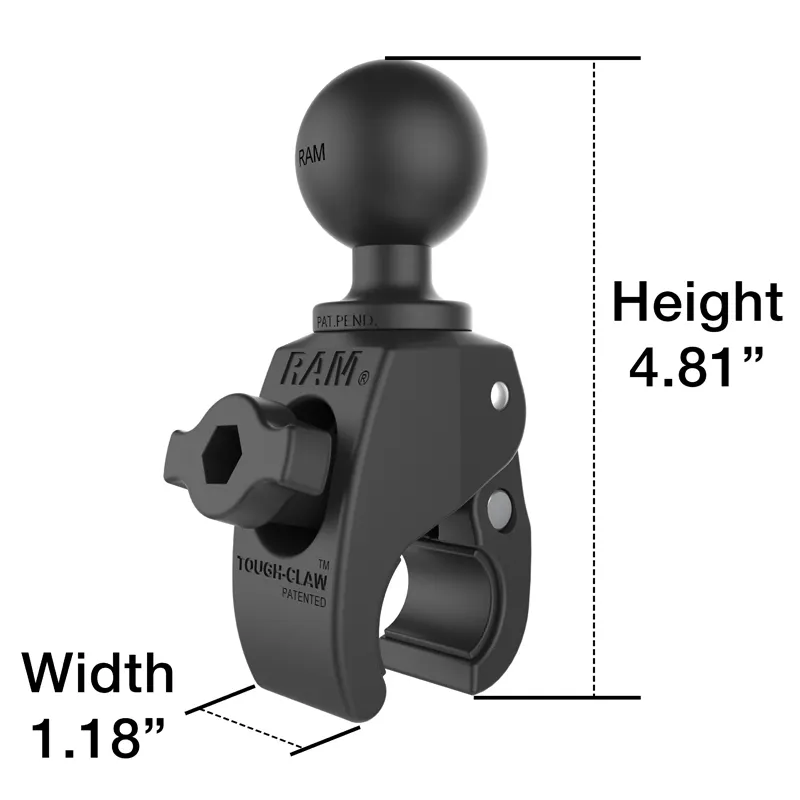 RAM&reg; Tough-Claw&trade; Kleine Klem Bal Basis - Rap 400u 1 - RAP-400U