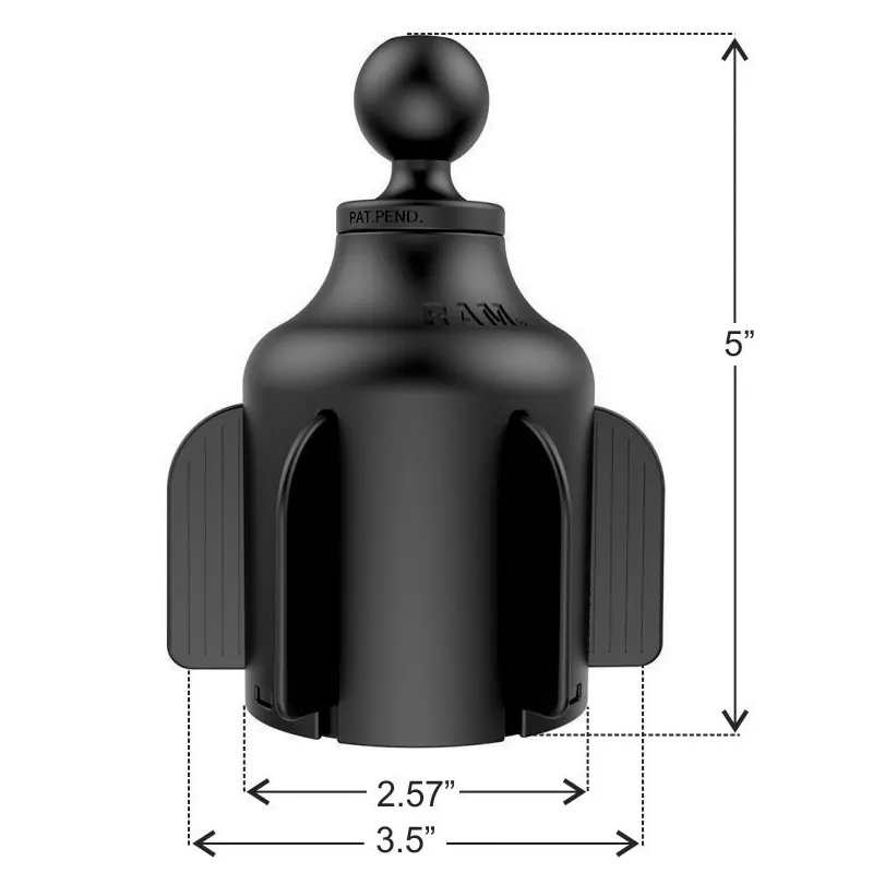 RAM&reg; Stubby&trade; Cup Houder Bal Basis - Rap b 299 4u 2 - RAP-B-299-4U
