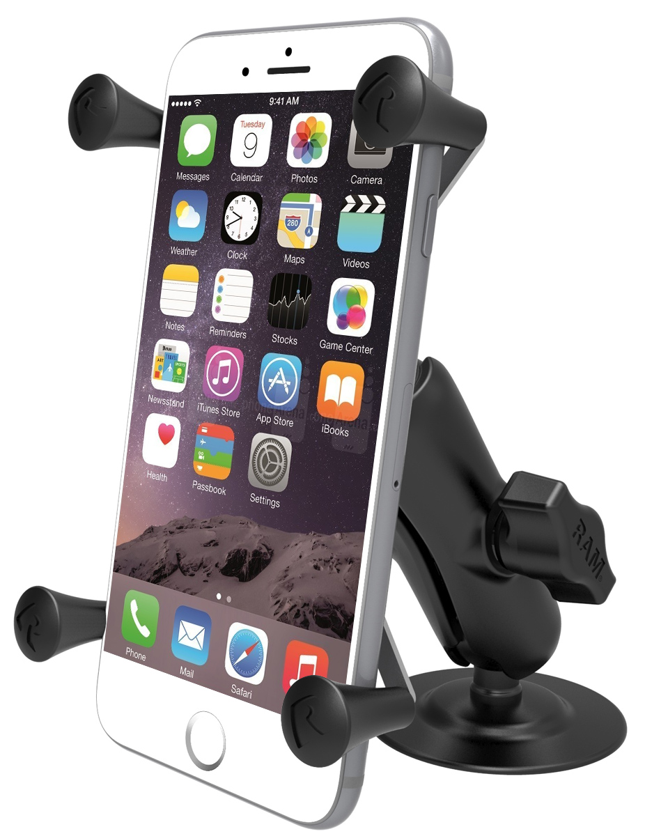 RAM&reg; X-Grip&reg; Large Phone Mount with Flex Adhesive Base - Rap b 378 un10uiu4 - RAP-B-378-UN10U