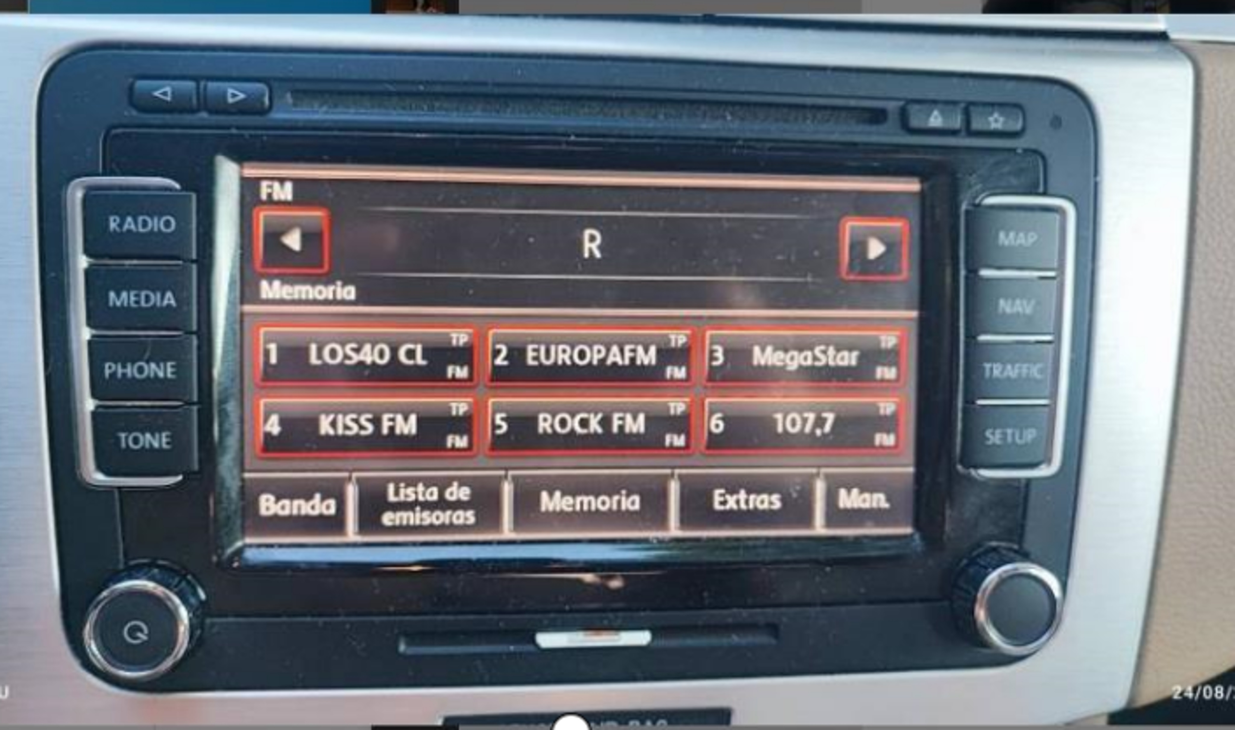 Volkswagen RNS510-3G draadloos Apple carplay/Android auto uitbreiding - Rns510 2 voorbeeld - WITCP7010