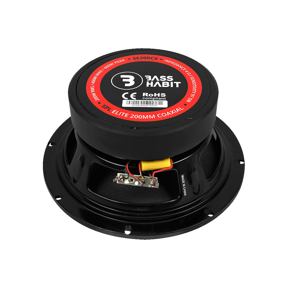 BASS HABIT SPL Elite 8" 2-way - Se200cx 09 - SE200CX