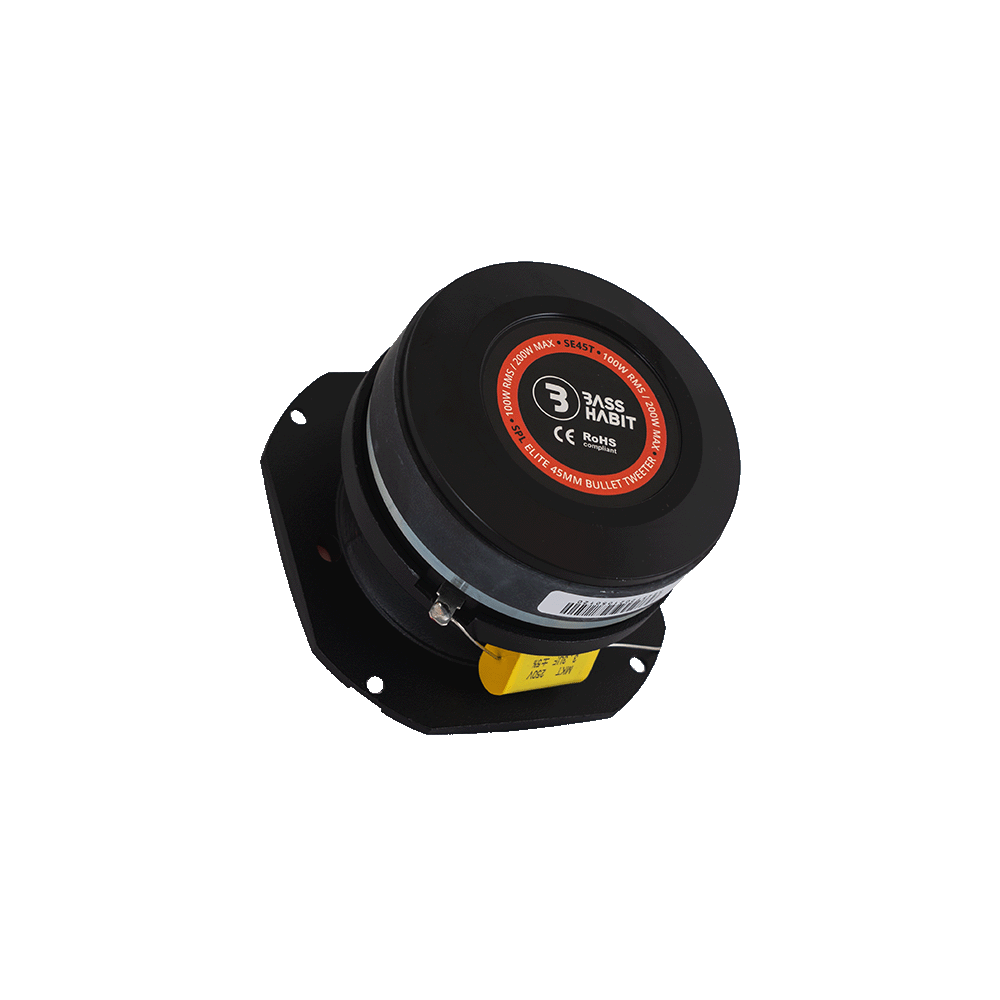BASS HABIT SPL Elite 45mm Tweeter                                             - Se45t 04 1 - SE45T