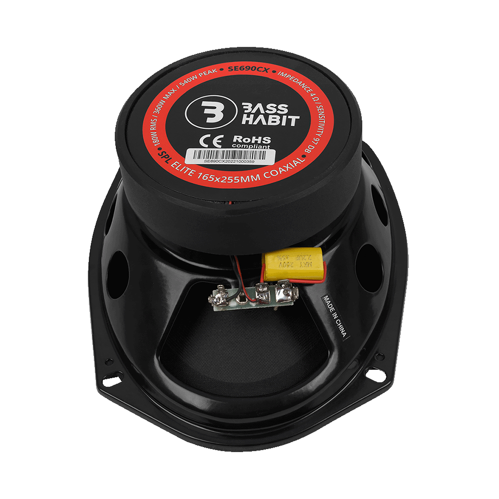 BASS HABIT SPL Elite 6x9" 2-way - Se690cx 09 - SE690CX