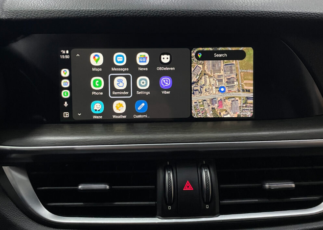 Giulia/Stevio 2017-2019 6.5/8.8" draadloos Apple carplay/Android auto uitbreiding - Stelvio apple carplay - WITCP4017