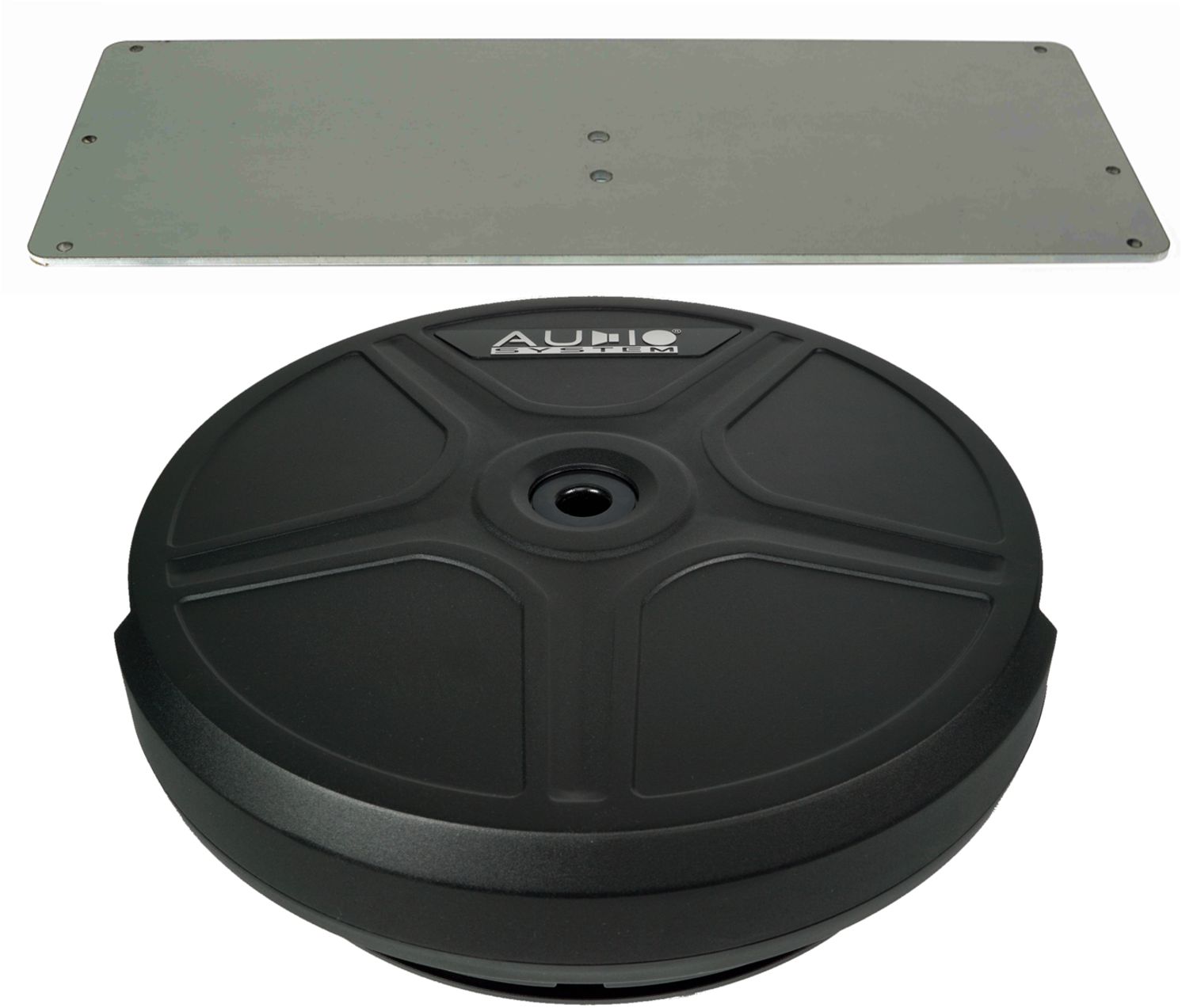 28 cm passieve reservewiel subwoofer met aluminium behuizing + SW11 MOUNTING KIT  - Sw 11 active uni - SW11 PASSIVE UNI