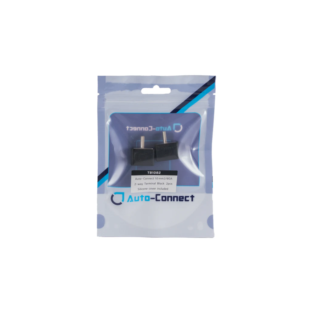 Auto-Connect Terminal block 2x 10mm/8GA to 1x6mm2/10GA - Tb1082 - 720TB1082