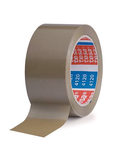TESAPACK 4120  L.66mtr x B.50mm Bruin (Per 6 Stuks) - Tesa 04120bruin - 04120-00042-00