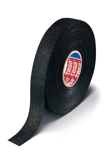 TESABAND 51618  L.25mtr x B.19mm Zwart (Per 16 Stuks) - Tesa 051618 - 51618-00002-00