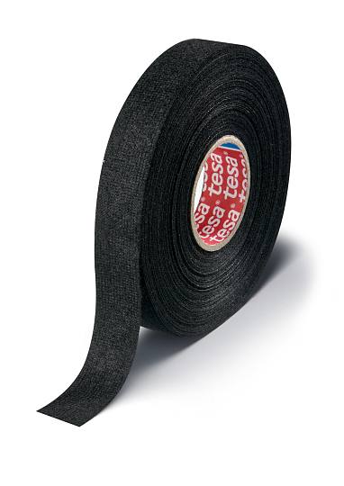 TESABAND 51608  L.25mtr x B.19mm Zwart (Per 16 Stuks) - Tesa 51608 - 51608-00001-00