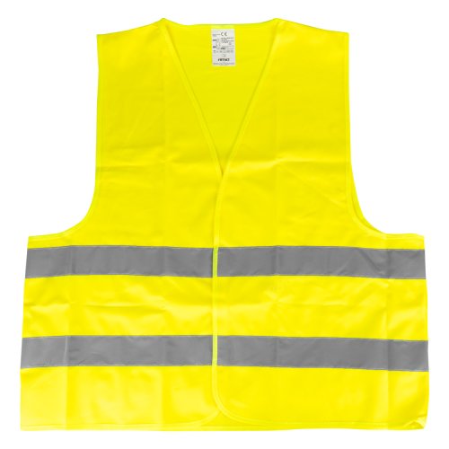Veiligheidsvest geel met certificaat - 01734 01 - 01734
