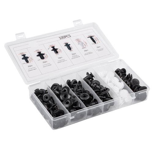 Universele set met 100stuks Automotive clips - 02830 01 - 02830