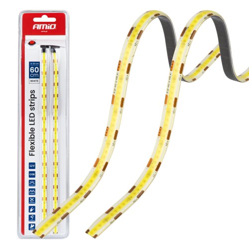 Flexibele LED COB strips, wit 2x30 cm 12 V  - 04569 01 - 04569