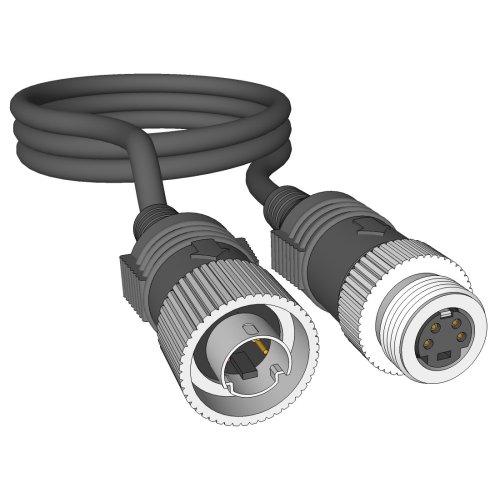 Camera verlengkabel 4Pins MALE + 4Pins FEMALE IP68 5 meter - 120009 1 - CAR.EXTC-05