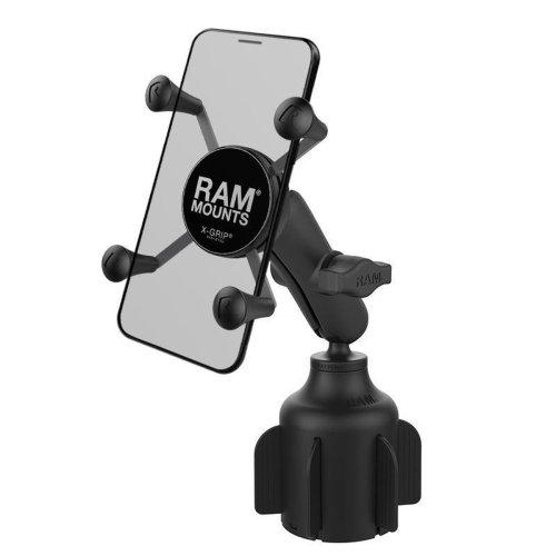RAM&reg; X-Grip&reg; Large Phone Mount with RAM&reg; Stubby&trade; Cup Holder Base - 1200x1200 - RAP-B-299-4-UN10U