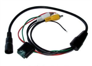 Camera-adapterkabel 4 Pins naar RCA. - 12263 - CAR.CC-DCAV