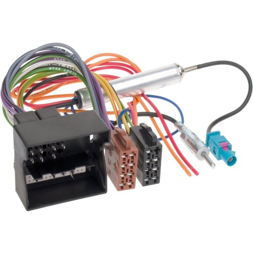 Radio Aansluitkabel Diverse modellen Opel Quadlock > ISO Norm / Phantom power (DIN) - 1230 46 - 1230-46