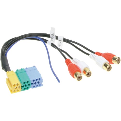 Voorversterker Adapter Mini ISO > Cinch - 1441 02 - 1441-02