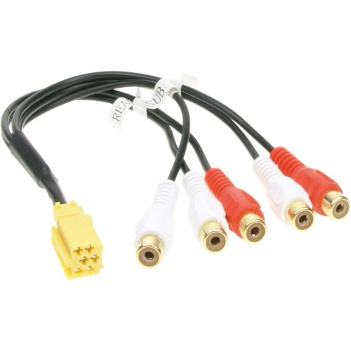 Voorversterker Adapter Mini ISO > Cinch - 1441 03 - 1441-03