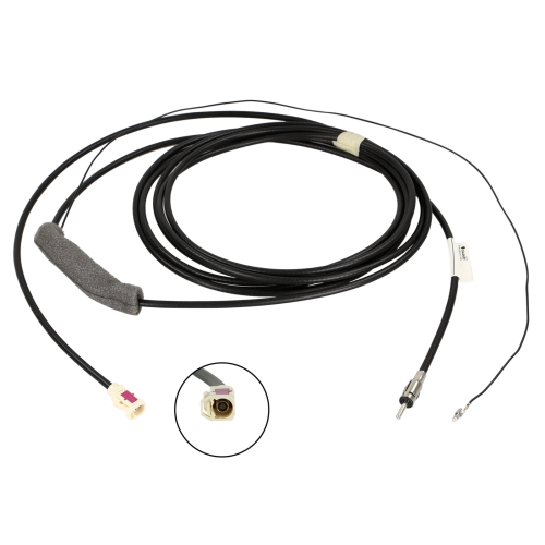 Calearo verlengkabel Fakra Z (f) > Din (m) 500 cm met Phantoomspanning - 15 7561012 - 15-7561012