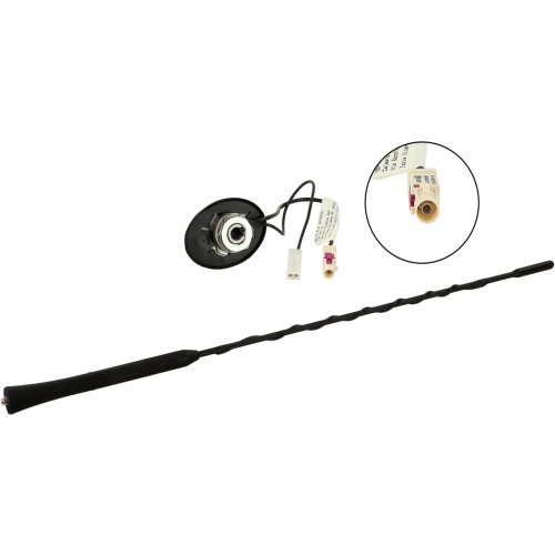 Dakantenne AM/FM 76&deg; staafneiging 12V extern - 15 7677874 - 15-7677880