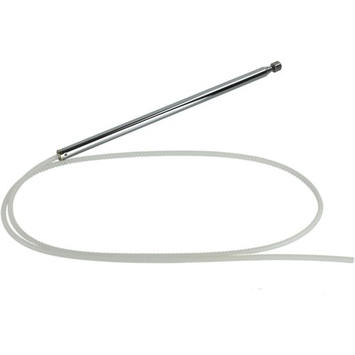 Vervangingspriet voor electrische antenne 151000-38-1 - Chroom - 151000 38 1 1 - 151000-38-1-1