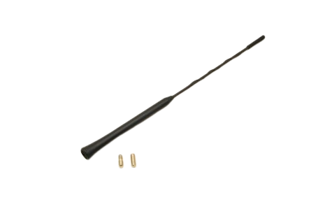 Antenne spriet 16V "low noise" AM/FM 28cm, met M5 en M6 verloopjes - 152000 24 - 152000-24