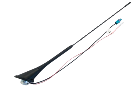 Universele dakantenne 16V AM/FM versterkt (active) 52graden plaatsingshoek - 152000 31 - 152000-31