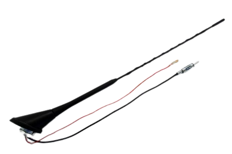 Universele dakantenne 16V AM/FM versterkt (active) 52graden plaatsingshoek - 152000 32 - 152000-32
