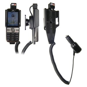 Nokia C5 Actieve houder met 12/24V lader Let Op: Uitlopend Artikel, Kan niet retour! - 18062 - 512148