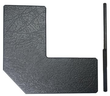 Mounting plate Angled 3 stuks 117x124x5 mm - 213007 - 213007