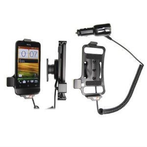 HTC One V T320e Actieve houder met 12/24V lader. Let op: Uitlopend artikel, Kan niet retour! - 22612 - 512396